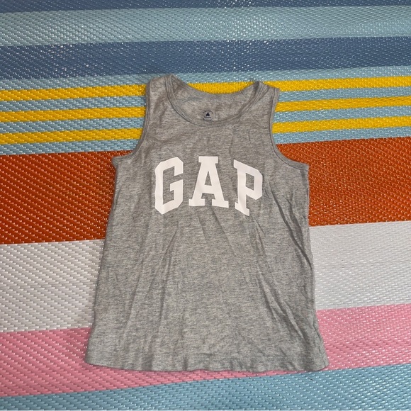 Baby GAP Heather Gray Tank Top Boys Kids Size 5 - Picture 1 of 3